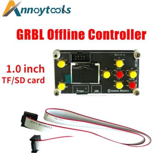 GRBL Offline Controller Laser/Macchina Per Incidere di CNC per CNC 3018pro FAI DA TE Laser Incisore 128MB Carta di TF 3 Assi GRB