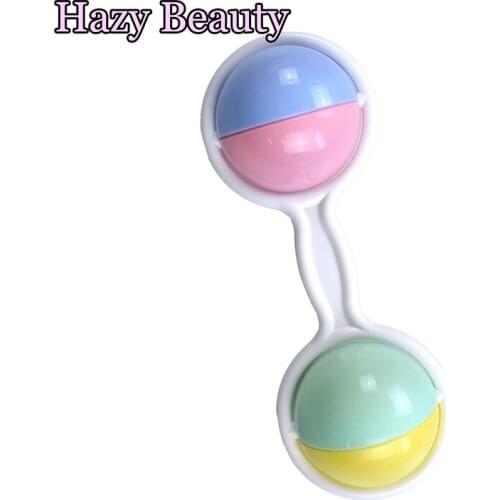 Colored Sliding Rattle Baby Rattle Bed Bell Ring Molar Plastic Ring Baby Educational Toys Newborn Toys 0-12 Months