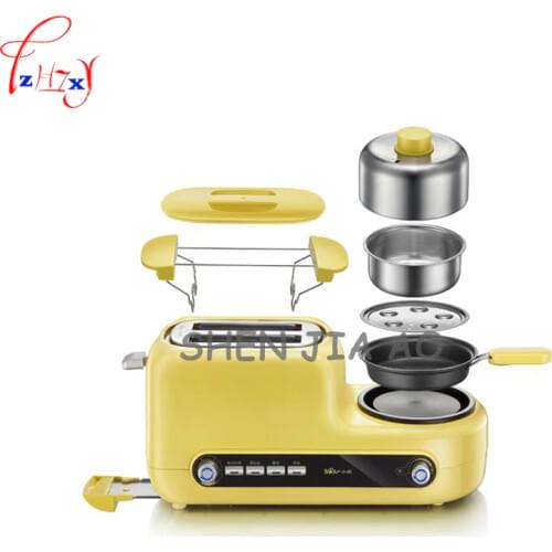 Home multifunctional breakfast machine toaster fried egg steamed bread steamed egg breakfast machine 220V
