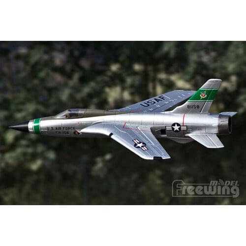 Freewing 64mm F-105 Thunderchief Electric RC Jet Airplane Toy Hobby