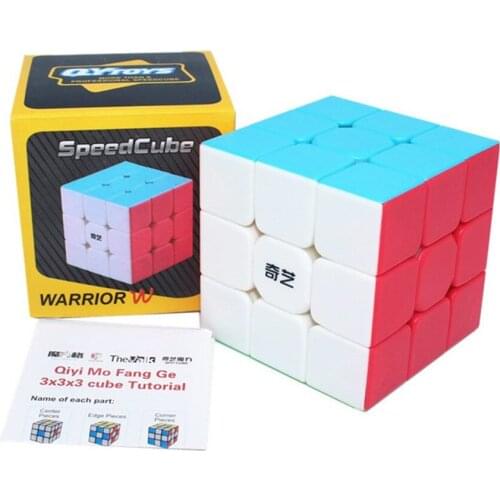 QiYi Warrior 3x3x3 Magic Cube Smooth Professional Game Toy Game Speed Adult Children Puzzle Education Exercise Brain Creative
