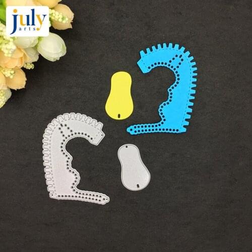 Julyarts Metal Dies Cuts Cutting Dies Silver Shoes For DIY Scrapbooking Embossing Craft Paper Cards Making Decorative Crafts