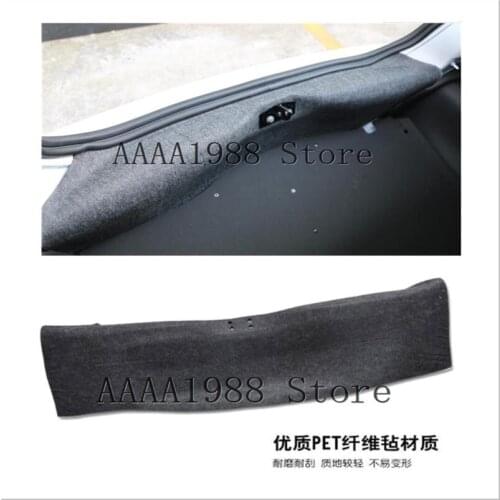 For Peugeot 301 Elysee Trunk Firewall Mat Pad Cover Deadener Interior Heat Sound Noise Insulation Cotton