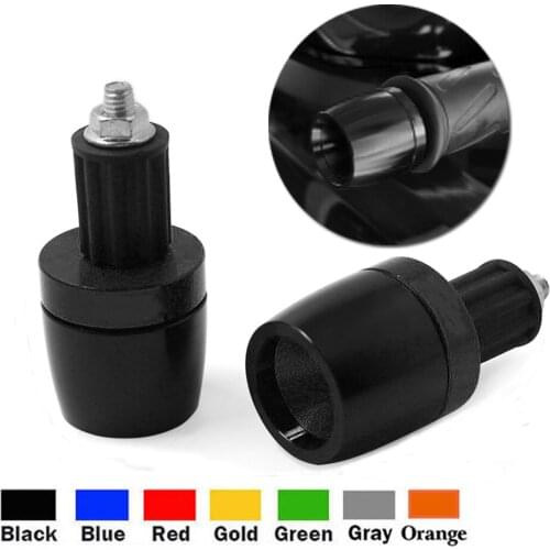 Motorcycle 7/8" Handle Bar Grips Ends Universal Handlebar Grip Counterweight Cap Plug Slider For KAWASAKI ZX10R ZX-10R ZX 10R