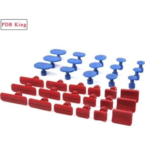 Auto car dent repair Tool kit Plastic Glue Tabs Puller Tabs For Car Dent Paintless Repair Auto Body Dent Removal Hand Tool 33pcs