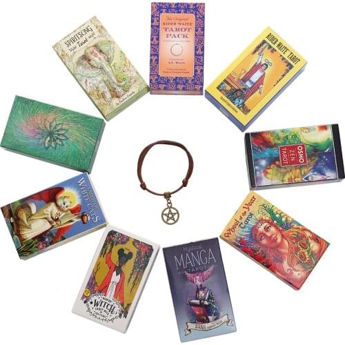 Tarot Board Game Toys Oracle Rider Waite Divination Prophet Prophecy Card Poker Gift Prediction Oracle