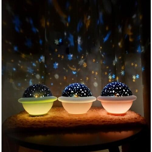 Night Light Projector Kids Night Light Projection Lights Rechargeable Lamp Warm Sleeping Light For Baby Bedroom Light Home Decor