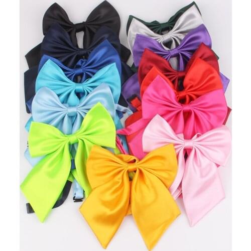 Solid Ladies Bowtie Classic Bow tie For Women Bowknot Casual Boys Girls Bow Ties Cravats Bow ties For Proms Party Butterfly Tie