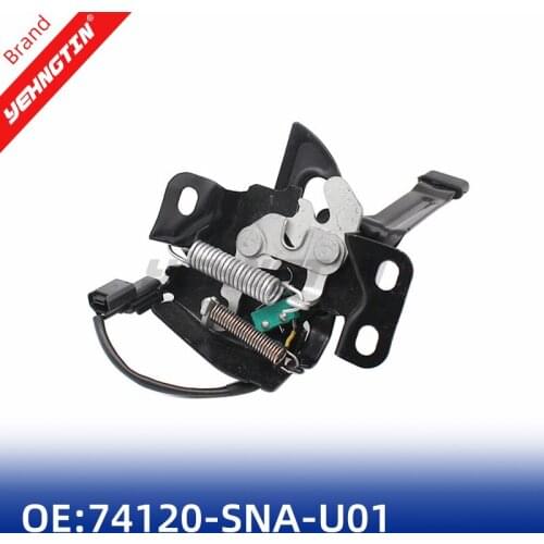 OEM 74120-S84-A01 74120S84A01 Hood Latch Lock Coupe Assy For Honda Civic 2006-2011 Engine Hood Latch Lock Release 74120 S84 A01