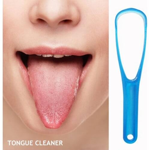 Durable Tongue Coating Scraper Toothbrush Pro Tongue Cleaner Oral Dental Care for Home Caring Oral Protection Supply