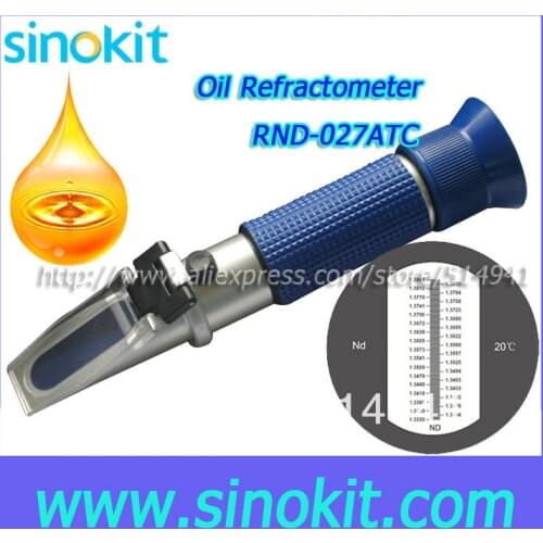 Professional Industril Oil hand blue grip Refractometer RND-027ATC