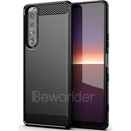Sale For Sony Xperia 1III Silicone TPU Protector Shockproof Smartphone Comfortable Feeling Shell For Sony 1 III Bumper Case