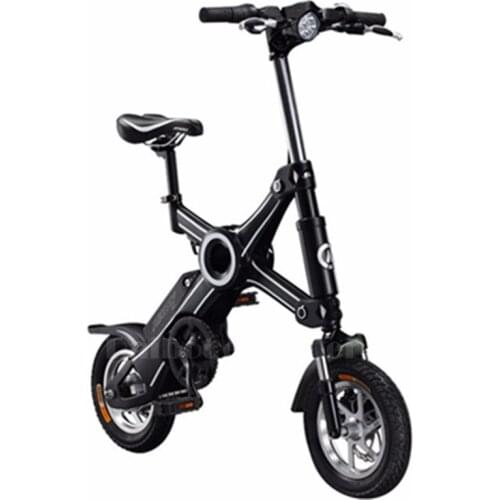 Folding Electric Scooter 2 Wheel Electric Scooters With Seat 12 inch 250W 36V Mini Pink Electric Bicycle Bike For Women