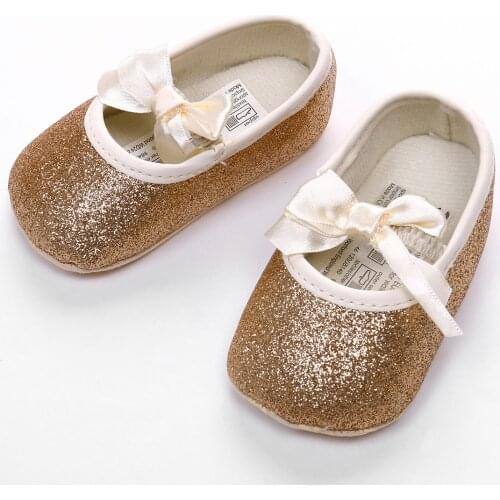 2014 Baby Kid Girl Toddler Non-slip Soft Sole Crib Sneaker Shoes Prewalker Boots Princess Bling Shoes first walker party shoes