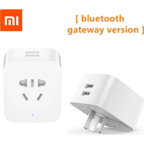 Original Xiaomi Mijia WIFI Version Smart Socket Smart Home Switch Work With Xiaomi Multifunctional Gateway WITH Mi home app