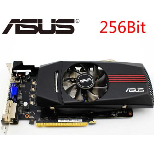 ASUS Video Card HD 7850 1GB 256Bit GDDR5 Graphics Cards for ATI Radeon HD7850 VGA Cards Used Equivalent GTX 750 Ti GTX 650 750