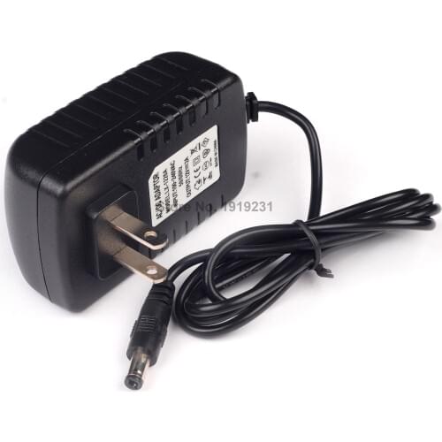 1PCS/AC 100V-240V Converter Adapter DC 12V 2A Power Supply US Plug DC 5.5mm x 2.1mm 1000mA for Arduino UNO MEGA