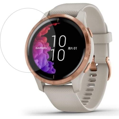5pcs Soft Clear Protective Film Guard Protection For Garmin Venu Smart Watch Smartwatch Full Screen Protector Cover (Not Glass)