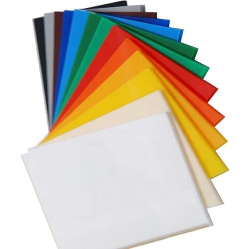 Customize Size Available Acrylic Sheet Colorful Opacitas Cast Plastic Plexi Perspex Glass Board For Signs,Display Project,Craft
