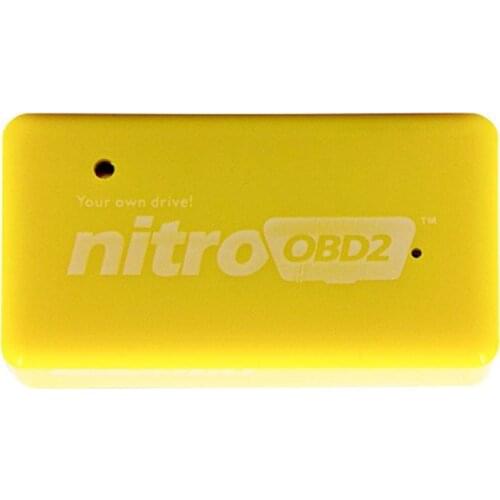 NITRO OBD2 Car Power Lifter Fuel Saver Chip Box Petrol Engine Tuning Ecu Remap Performance Bhp Power Pcb OBD2 Chip BOX
