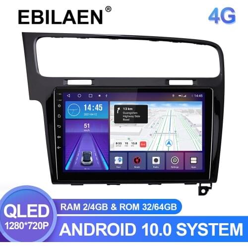 Car Radio Multimedia Player For VW Volkswagen Golf 7 2013-2019 Android 10.0 Autoradio GPS Navigation DVR Camera WIFI IPS Screen