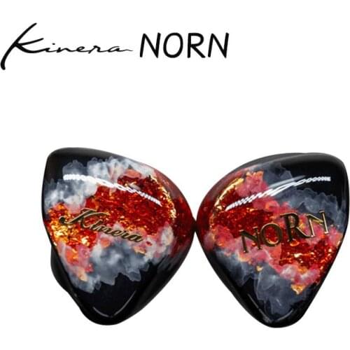KINERA NORN 4BA 1DD Hybrid Hifi In- Ear Monitor DJ Studio Audiophile Musician Earbuds Earphones with 0.78 2Pin Detachable Cable