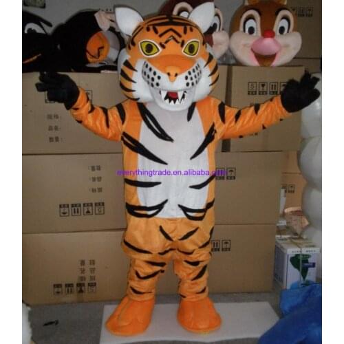 Hot sale Foam Cartoon Character Adult Professional New Big Tiger Mascot Costume Fancy Dress Adult Size