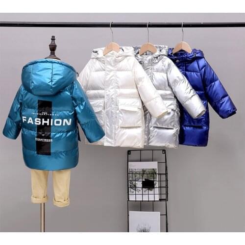HYLKIDHUOSE Winter Parkas For Boys
