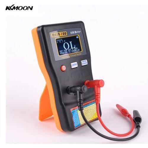 MESR-100 ESR Capacitance Ohm Meter Professional Measuring Capacitance Resistance Capacitor Circuit Tester Meter