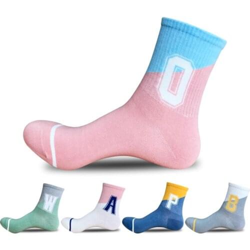 2019 Solid Color Anti Slip Coolmax Socks Sport for women Outdoor Sports Socks,Knee-High Fitness Hiking Jogging Breathable Socks