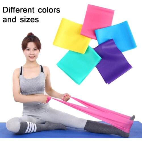 Fitness Exercise Resistance Bands Rubber Yoga Elastic Band Resistance Band Loop Rubber Loops For Gym Training Elastic Belt