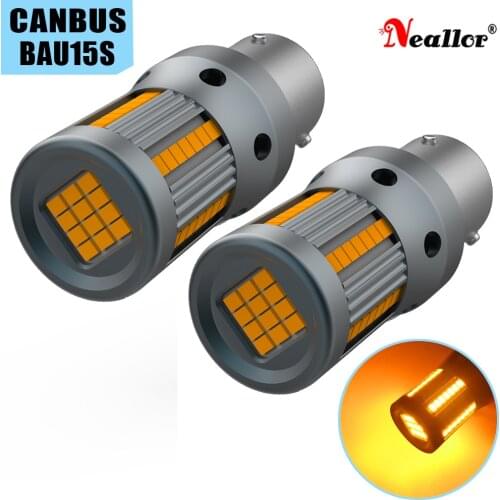Led Turn Signals Lights Canbus 1156 BAU15S 7507 Py21w BA15S W21W Bulb On Cars Goods P21w Ba15s For Bmw x3 e83 e34 serie 1 x1 e84