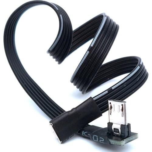 Micro USB Extension Wire Female Function 5P USB Extension male-to-male Silicone Data Cable OTG Cable for Android Mobile Phone