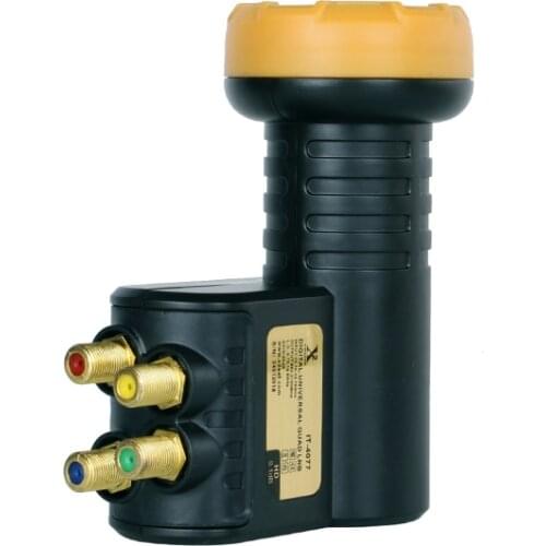 Universal Ku Band Quad LNB For Satellite TV Receiver Hight Gain Low Noise HD Digital 4 Out LNB