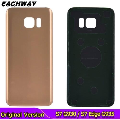 For Samsung Galaxy S7 Edge G935 S7 G930 Battery Back Cover Door Housing Replacement Repair Parts