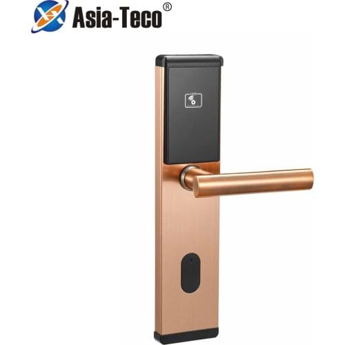 Digital Rfid Hotel Card Door Locks Security keyless Door Lock Swiping Card Door Lock For Hotel Home Smart Lock 2023E