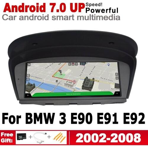 Android 7.0 up IPS car player For BMW 3 E90 E91 E92 2002~2008 CCC original Style Autoradio gps navigation map Bluetooth stereo