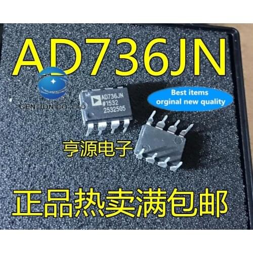 2PCS DIP8 AD736JNZ AD736JN AD736 converter in stock 100% new and original