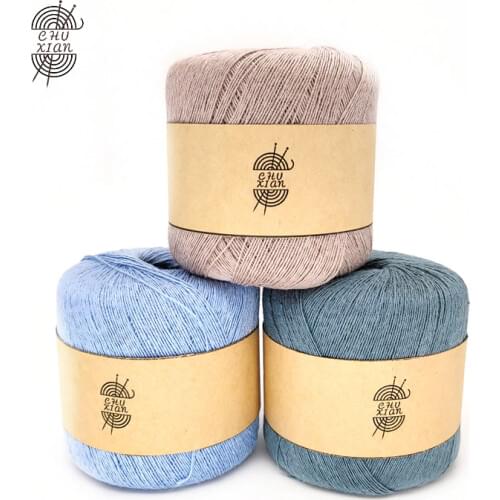 40g/ball 100% Linen Handmade Hook Needle Line Cape Cardigan Yarn