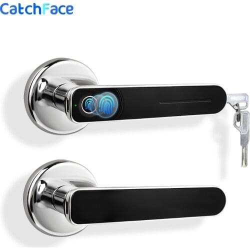 Biometric Fingerprint Door Lock Electronic Smart Lock With Mechanical Key For Home and Office Security