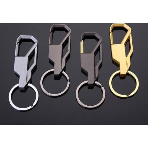 Zinc Alloy Mens Business Keychain Key rings Elegant Jewelry Key chains Car Key accessories Gift for friends 5PCS