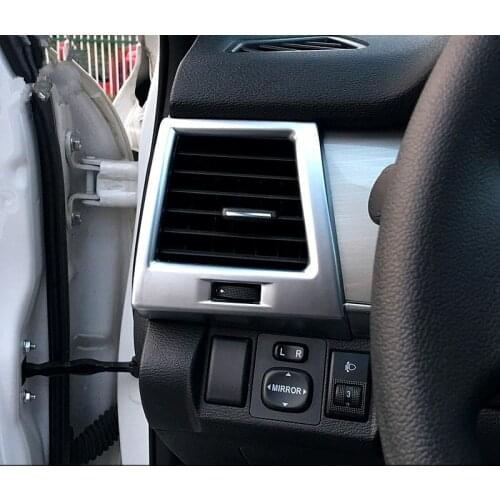 2PCS Carbon Fibre Center Console Instrument Top Air Outet Decorated Frame For Great Wall Haval H2 2014 15 16 17 18 2019 CAA091