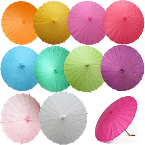 Hot ! 60cm handmade colored paper umbrella wedding decoration children painting umbrella kindergarten hand DIY crafts supplies