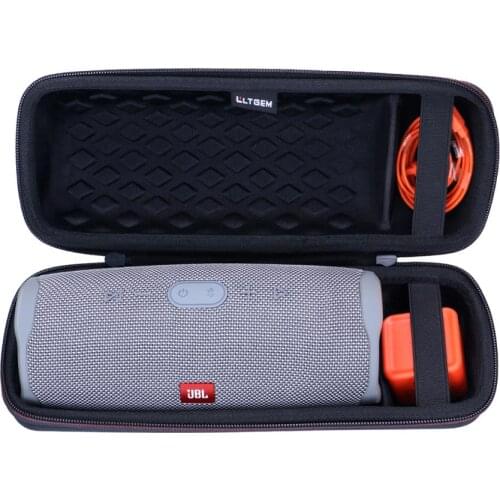 LTGEM Shockproof EVA Hard Case for JBL Charge 4 Portable Waterproof Wireless Bluetooth Speaker