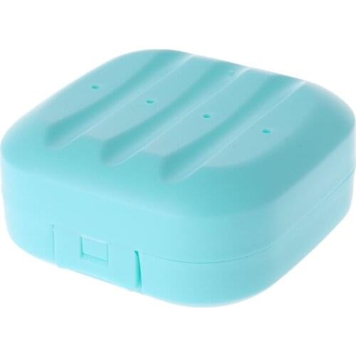 13MA Mini Soap Box Bathroom Dish Plate Case Home Shower Travel Holder Container Cute