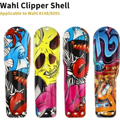 Fashion Graffiti Pattern Hair Clipper Cover Diy Modified Shell Trimmer Case For Wahl 8148/8591