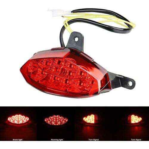 Motorcycle Tail Light Assembly Turn Singal Brake Lamp for 125 2011-2016 200 2012-2016 250 2015-2016 390 2013-2016