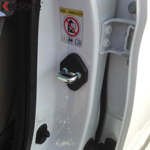 For FIT Accord Jade CITY Crosstour CIMI Plastic Door Lock Protective Cover Rustproof Sticker Car Stying Accessories