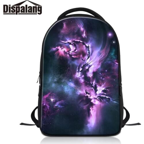 Laptop Backpack Starry Sky Picture Cool School Bags for College Quality Bookbag Women Traveling Book Bag Boys Satchelas