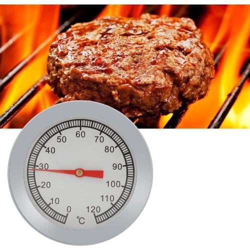 120 Celsius Stainless Steel Barbecue BBQ Smoker Grill Thermometer Temperature Gauge Oven Thermometer